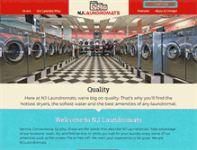 Tablet Screenshot of njlaundromats.com